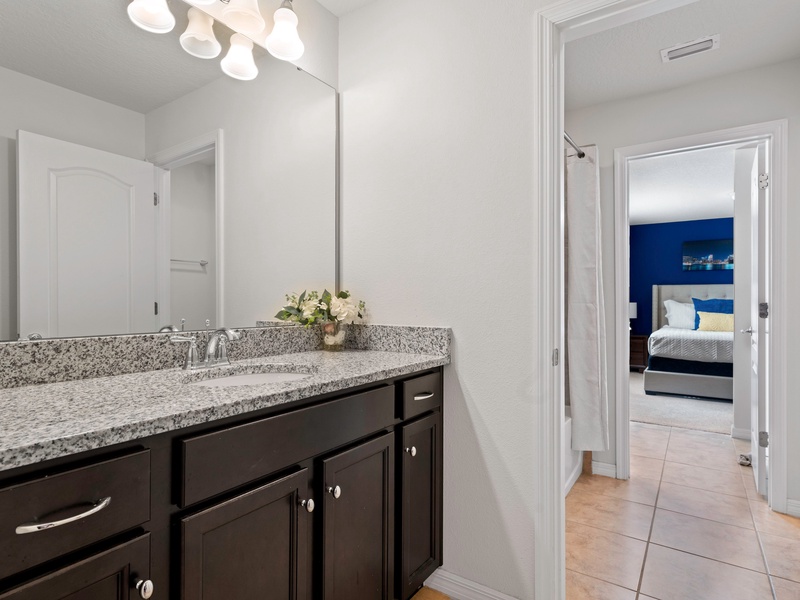 Beautiful high quality bathrooms.