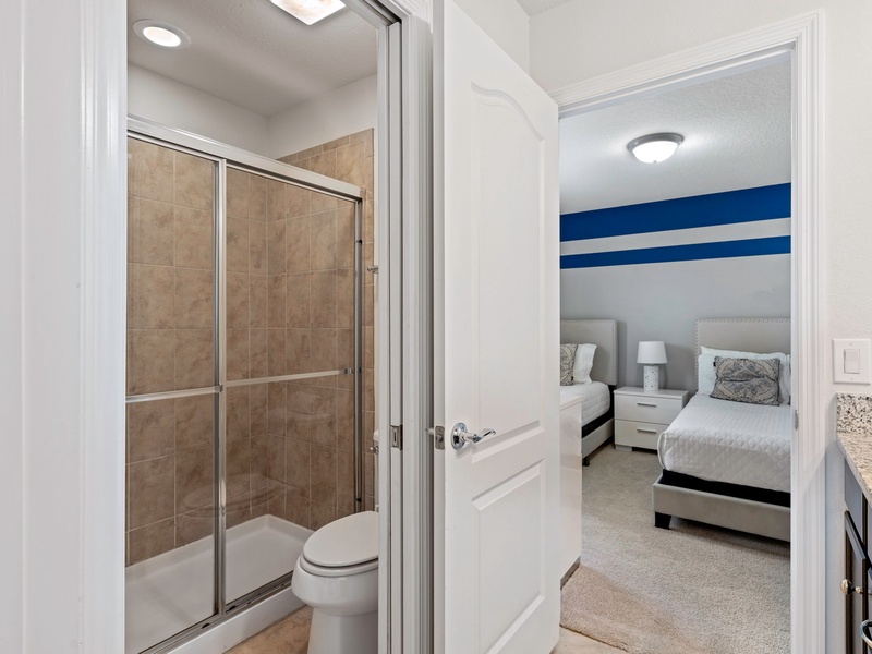 Beautiful high quality bathrooms.