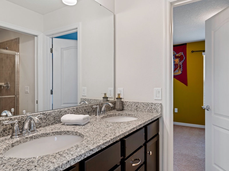 High quality bathrooms.
