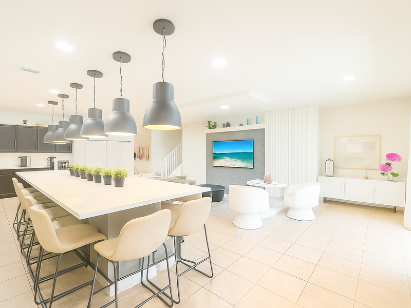 There is plenty of space to gather, relax, and enjoy quality time together.