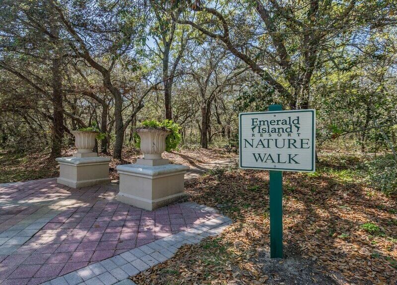 The resort's known for its lush landscaping and tranquil atmosphere.