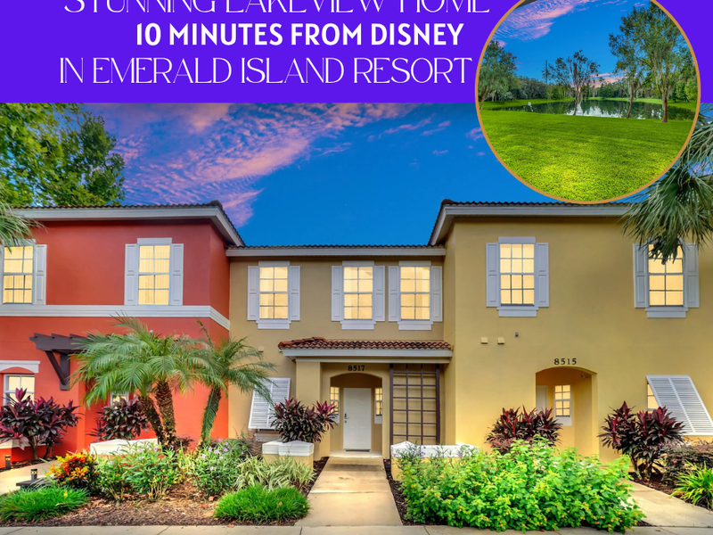 Stay nestled just minutes from Walt Disney World, surrounded by natural beauty and resort-style amenities!
