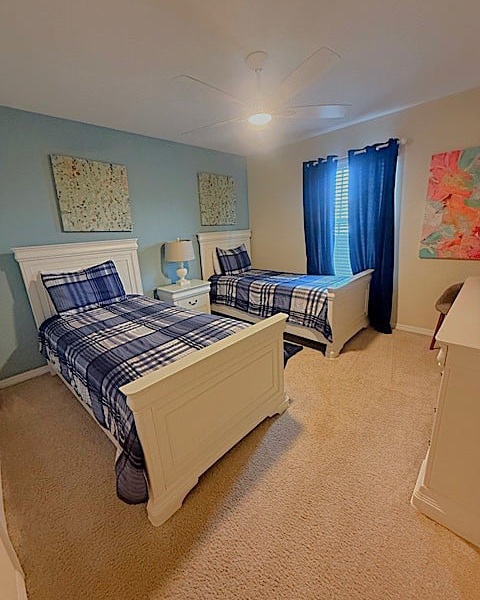 All of our bedrooms come with their own flat-screen TV.