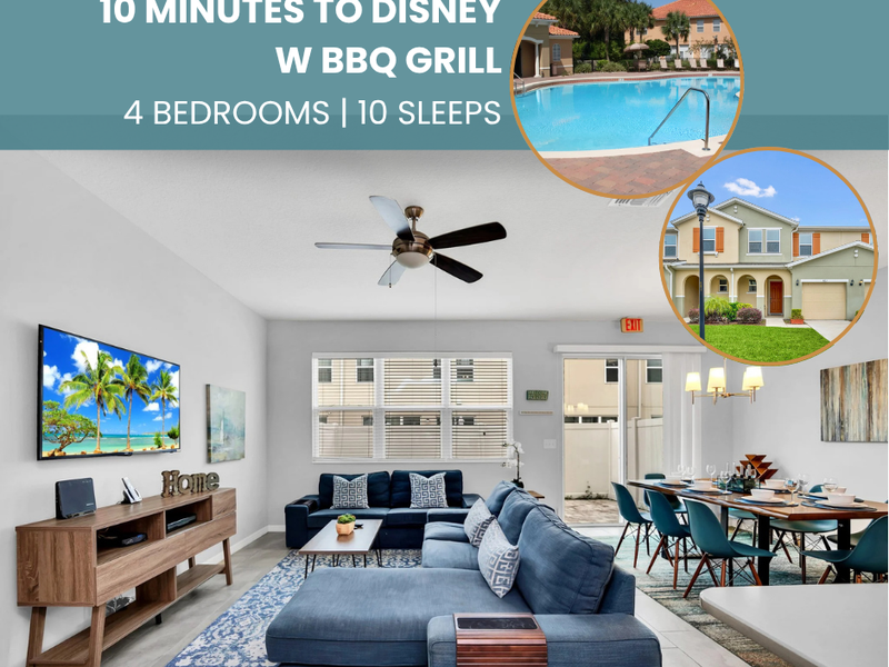 Stay Near Disney – Comfortable Vacation Rental Just 10 Minutes Away!