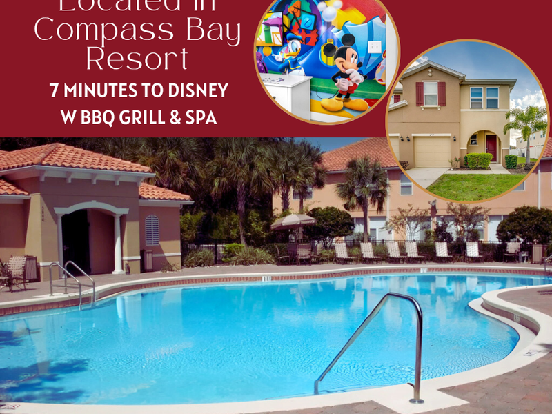 Enjoy your holidays at a prime Disney location! Located less than 10 minutes from Disney!