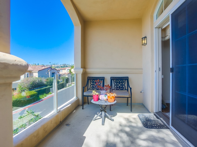 Primary room balcony