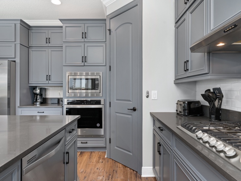 All the essential appliances you need to prepare delicious meals.