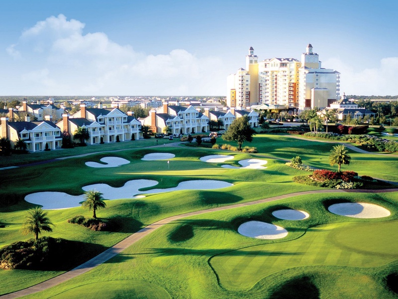 The house is located in the exclusive Reunion Resort.