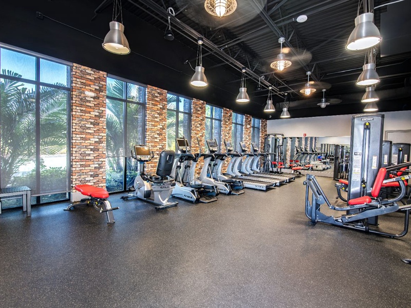 Want to stay active during the holidays? Try out the resort's fitness center.