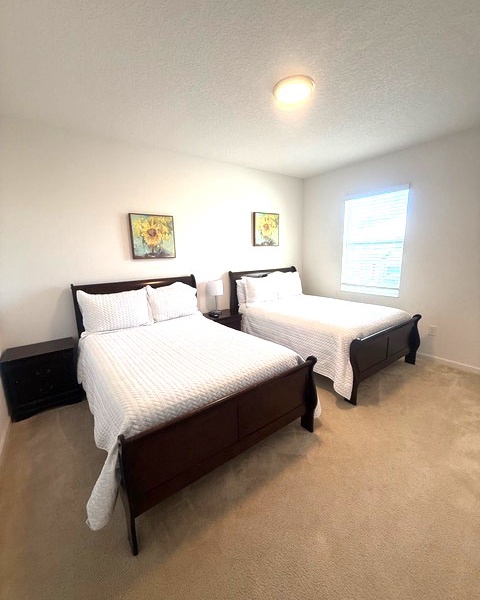 Rest in our high-quality beds after a long day at the parks!