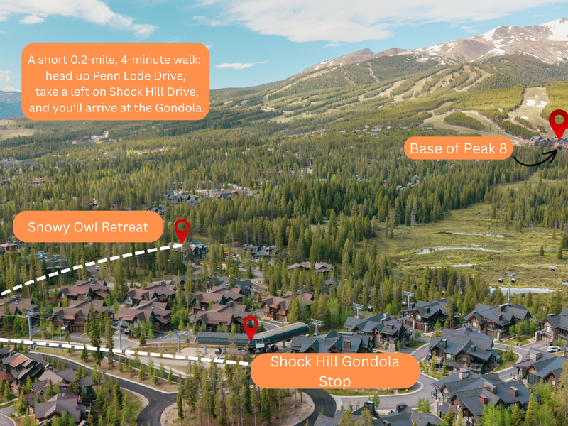Neighborhood Map to the Gondola