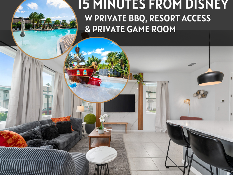 Your perfect 3-bedroom Orlando getaway in an all-access resort!