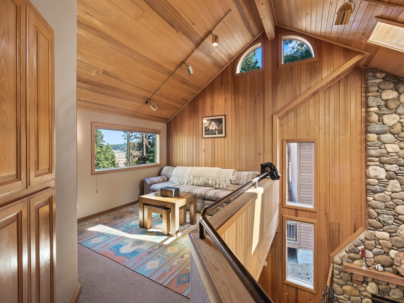 Loft area on second floor