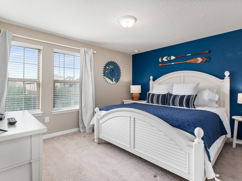 Rest in our high quality beds after a long day at the parks.