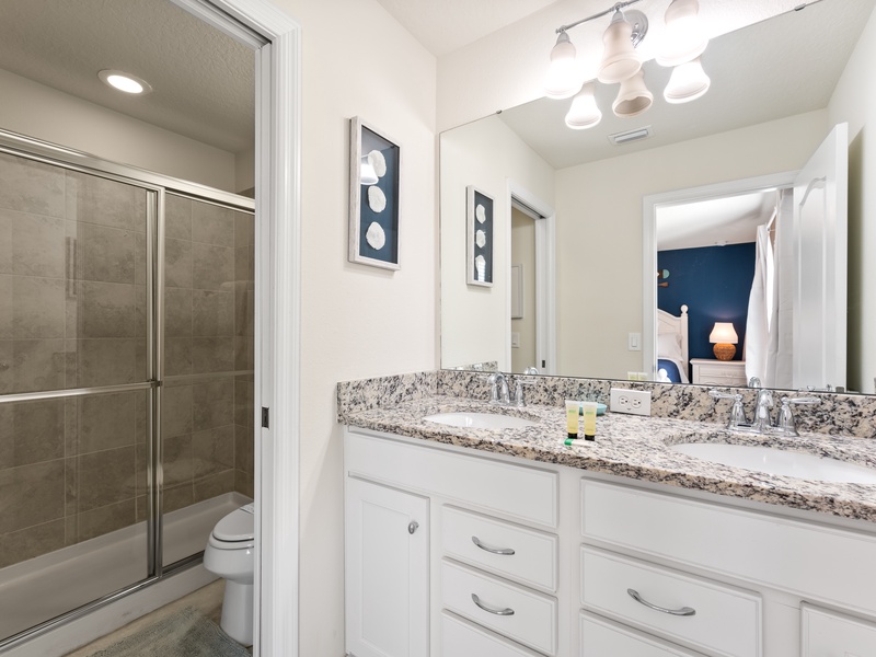 Beautiful high quality bathrooms.