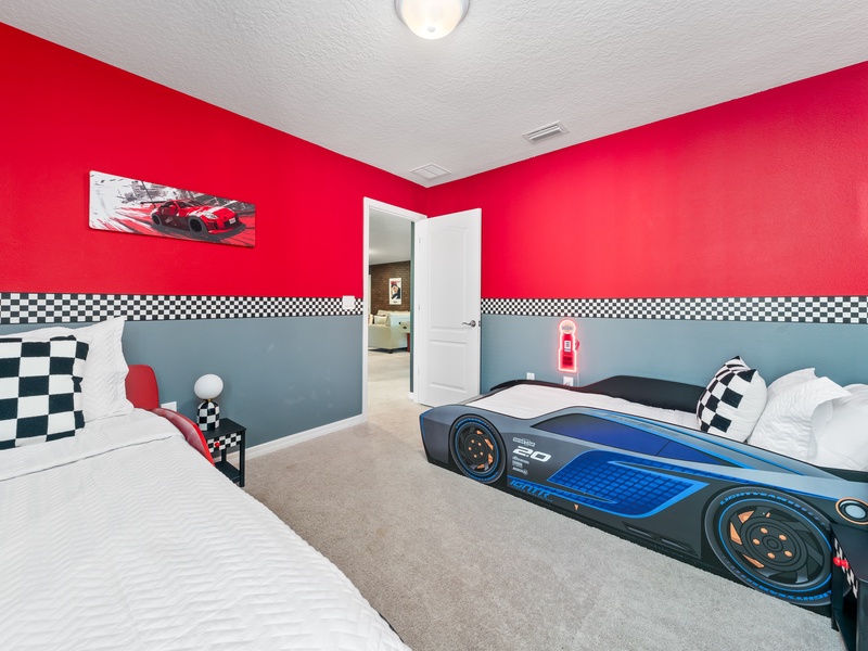 Rest in our high quality beds after a long day at the parks.