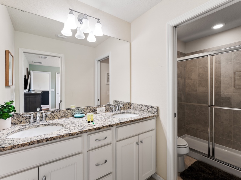 Beautiful high quality bathrooms.