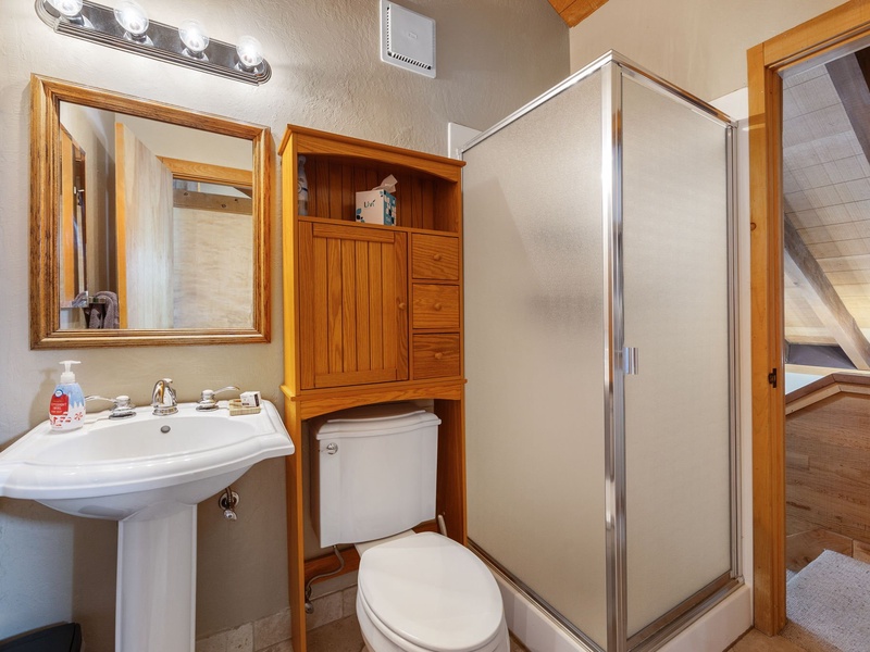Jack n Jill en suite bath w/stand up shower