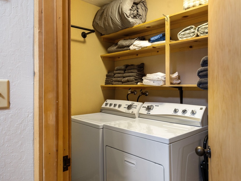 Washer and Dryer