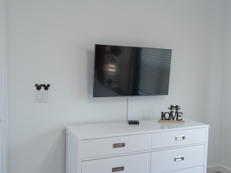 Each bedroom comes with its own TV for your convenience.