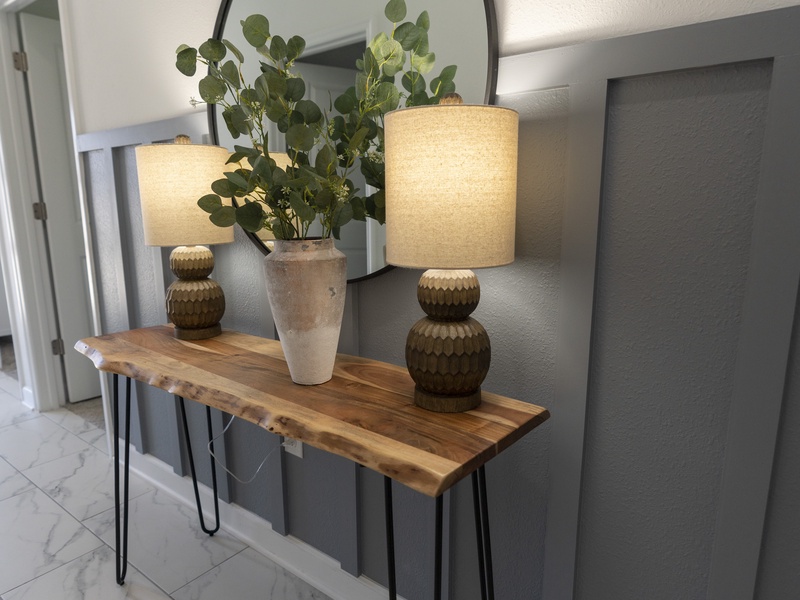 Thoughtfully decorated with cozy, homey spaces