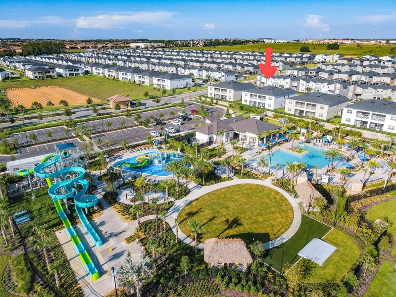 Located at a walking distance from The Retreat Clubhouse at Champions Gate Resort.