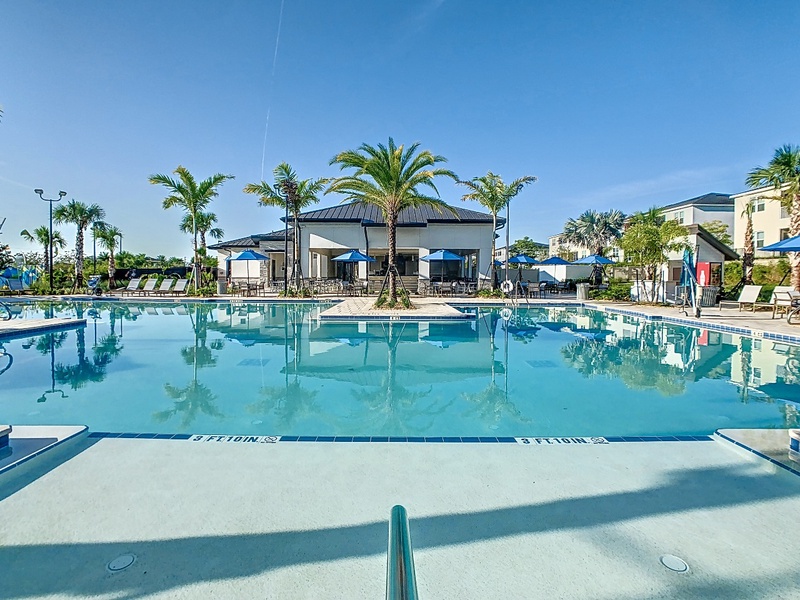Relax and unwind in this stunning resort pool oasis!