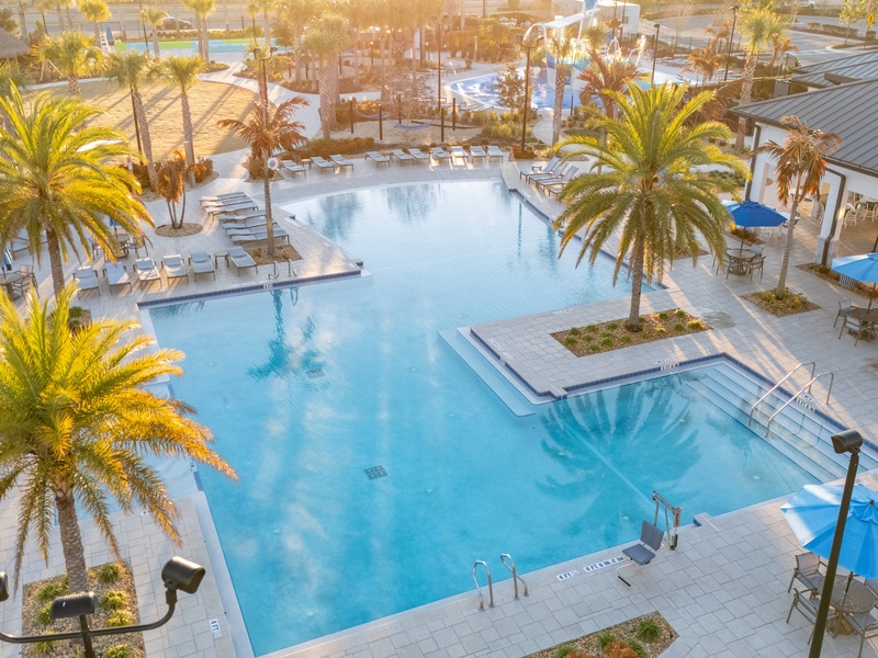 Relax and unwind in this stunning resort pool oasis!