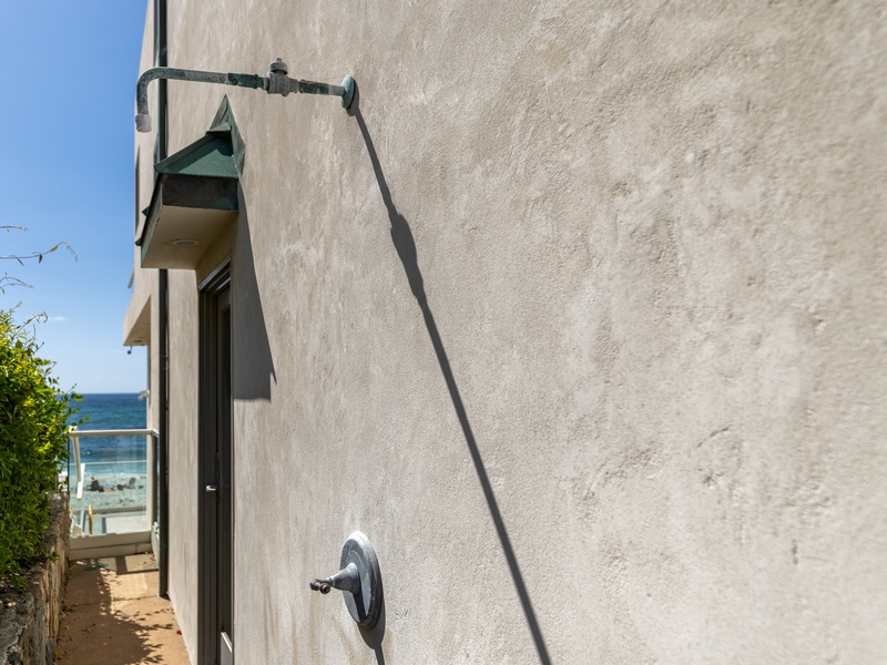 outdoor shower
