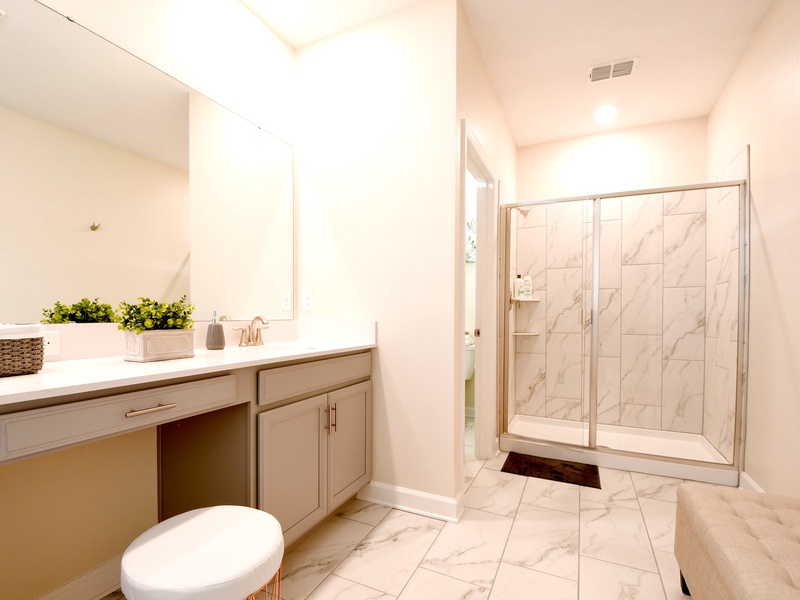 Beautiful, high-quality bathrooms