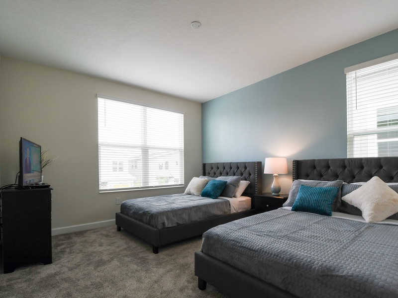 Relax in our high-quality beds after a long day at the parks.