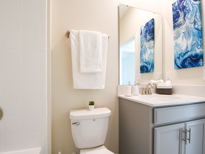 Beautiful, high-quality bathrooms