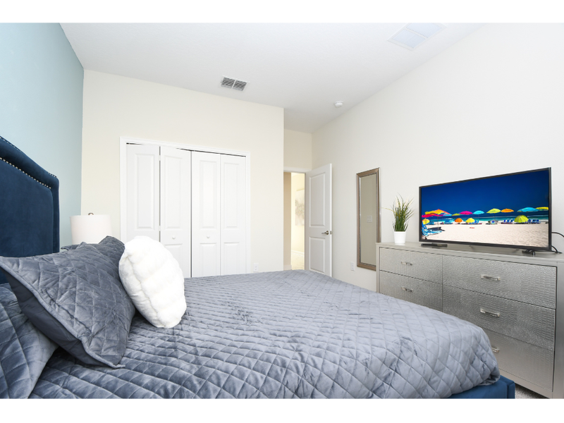 Relax in our high-quality beds after a long day at the parks.