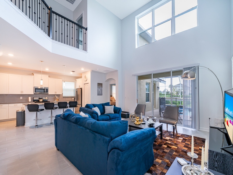 Open-concept spaces, ideal for spending time with family and friends.