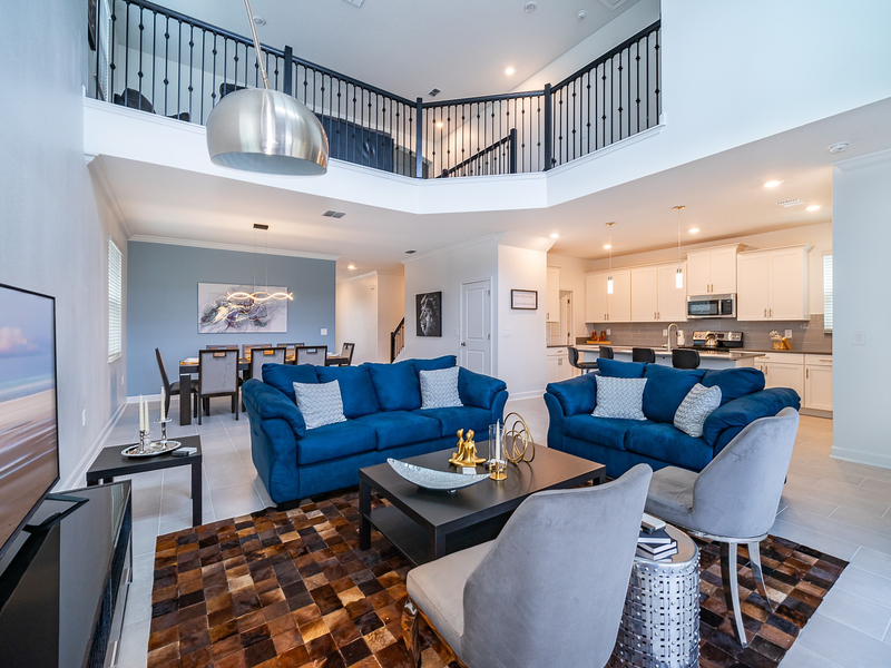 Open-concept spaces, ideal for spending time with family and friends.