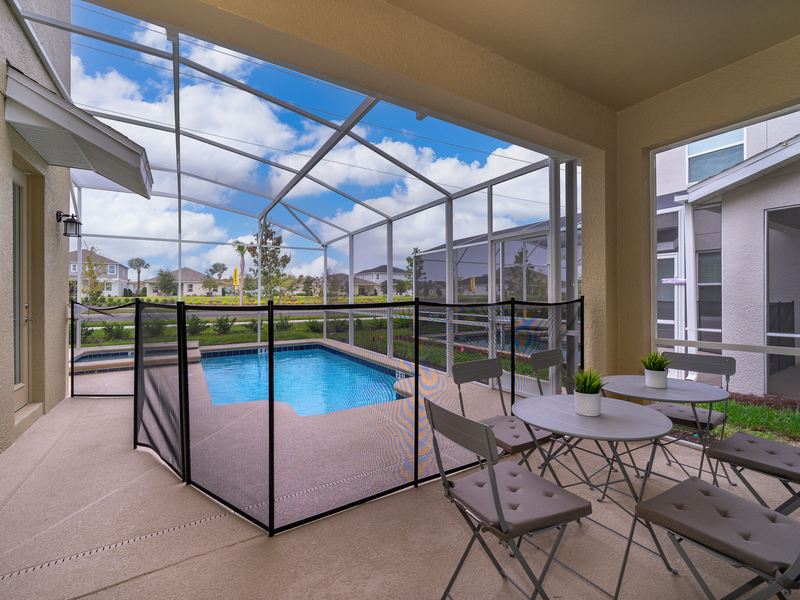 Relax on the patio, take a dip in the pool, and enjoy the sun lounge for the ultimate outdoor retreat.
