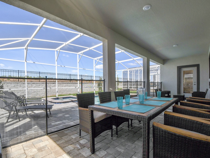 Enjoy a delicious BBQ in our inviting al fresco dining area.