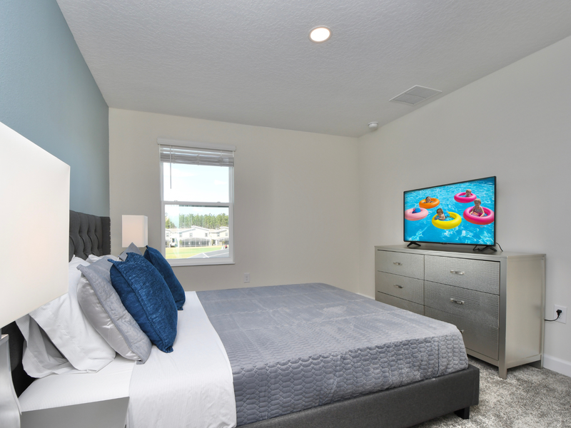 All of our bedrooms feature a TV, closet, and bathroom for your comfort and convenience.