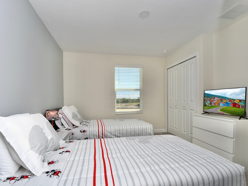 All of our bedrooms feature a TV, closet, and bathroom for your comfort and convenience.