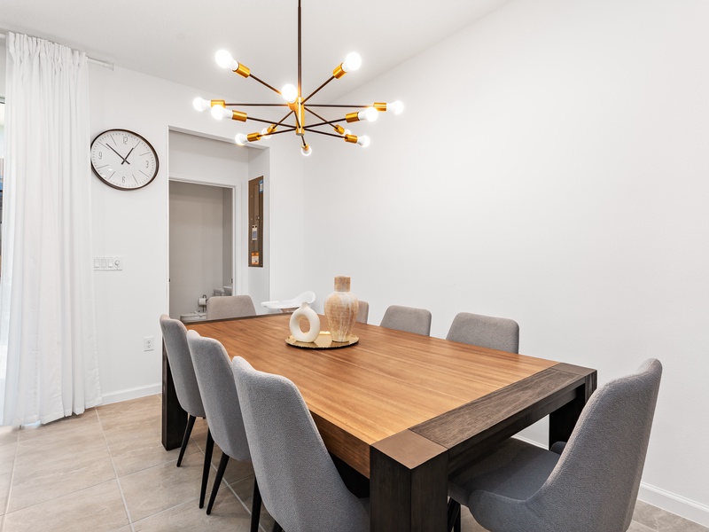 There is plenty of space to gather, relax, and enjoy quality time together.