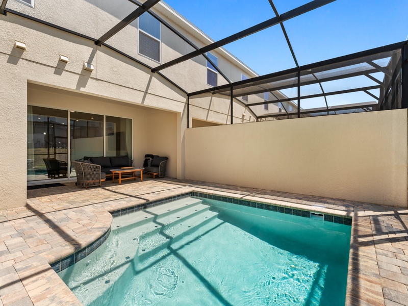 Soak up the Florida sunshine and cool off with a refreshing dip in the pool.