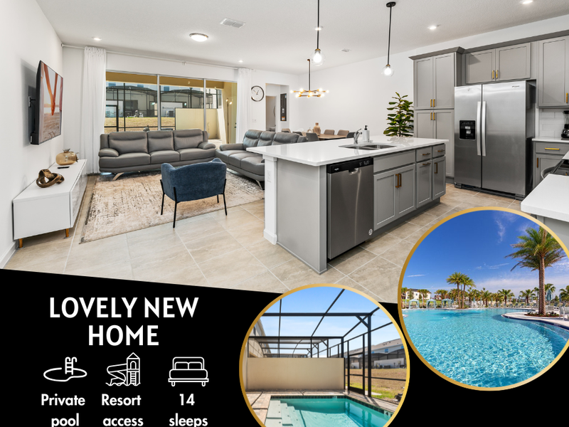 Have the best Orlando vacation experience at our home with a private pool and the ultimate resort experience!