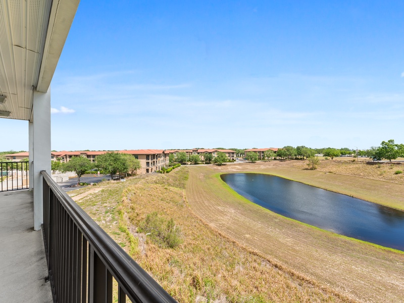 Enjoy the stunning views from your balcony.