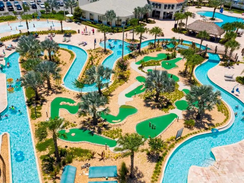 Located in Storey Lake, a full-access resort offering a variety of fun and entertaining amenities, including a lazy river, mini golf course, splash park, and more!