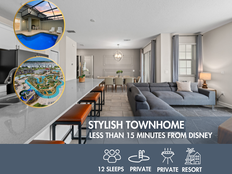 Have the best Orlando vacation experience at our home with a private pool and the utimate resort experience!