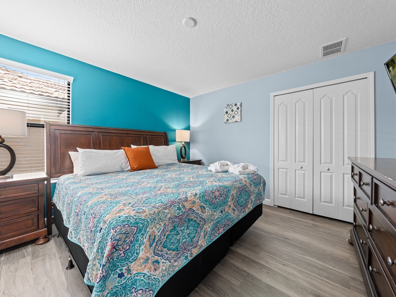Rest easy in our high-quality beds after a fun-filled day at the parks.