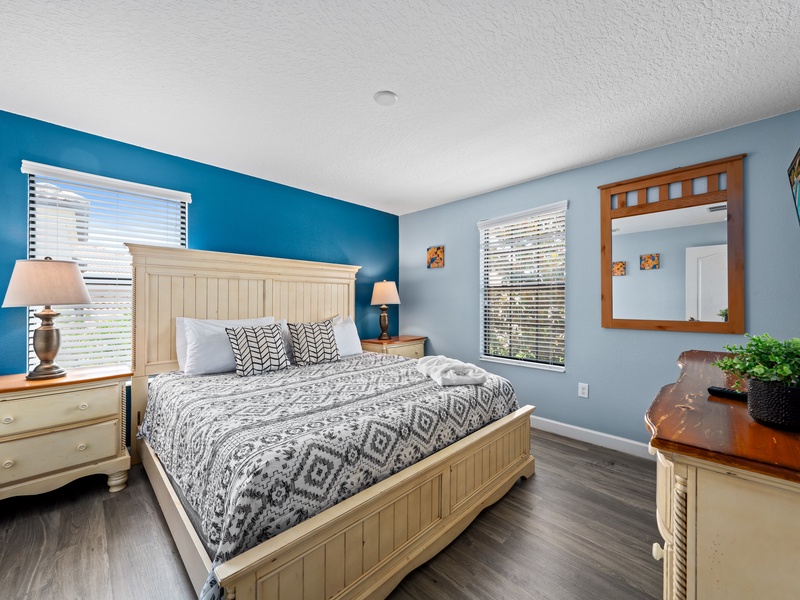 Rest easy in our high-quality beds after a fun-filled day at the parks.