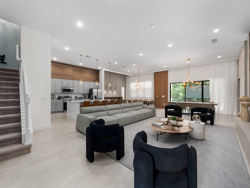 Ultra-modern and stylish open-concept spaces designed for comfort and connection.