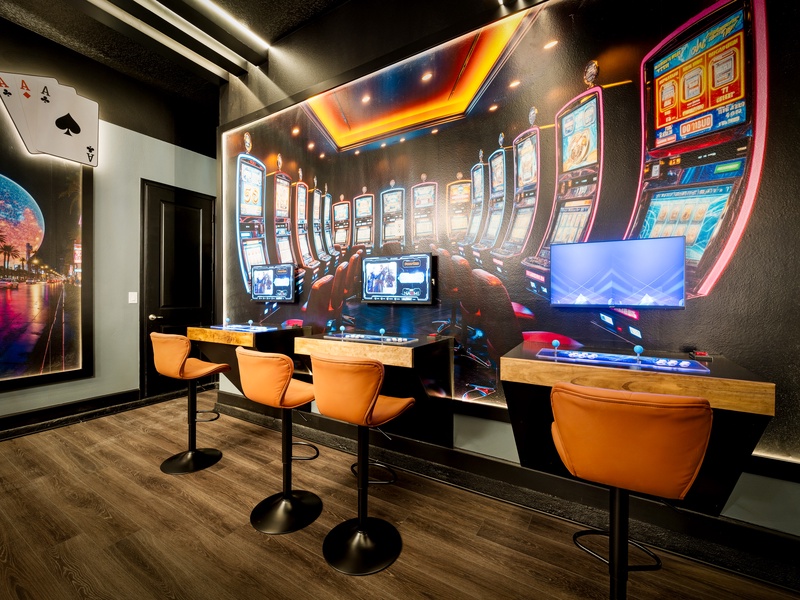 Enjoy gaming marathons or head-to-head challenges at our retro arcade-style stations, perfect for all ages and guaranteed fun!