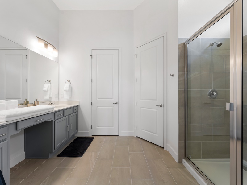 Beautiful, high-quality bathrooms with spacious layouts and elegant finishes, designed for comfort and convenience.